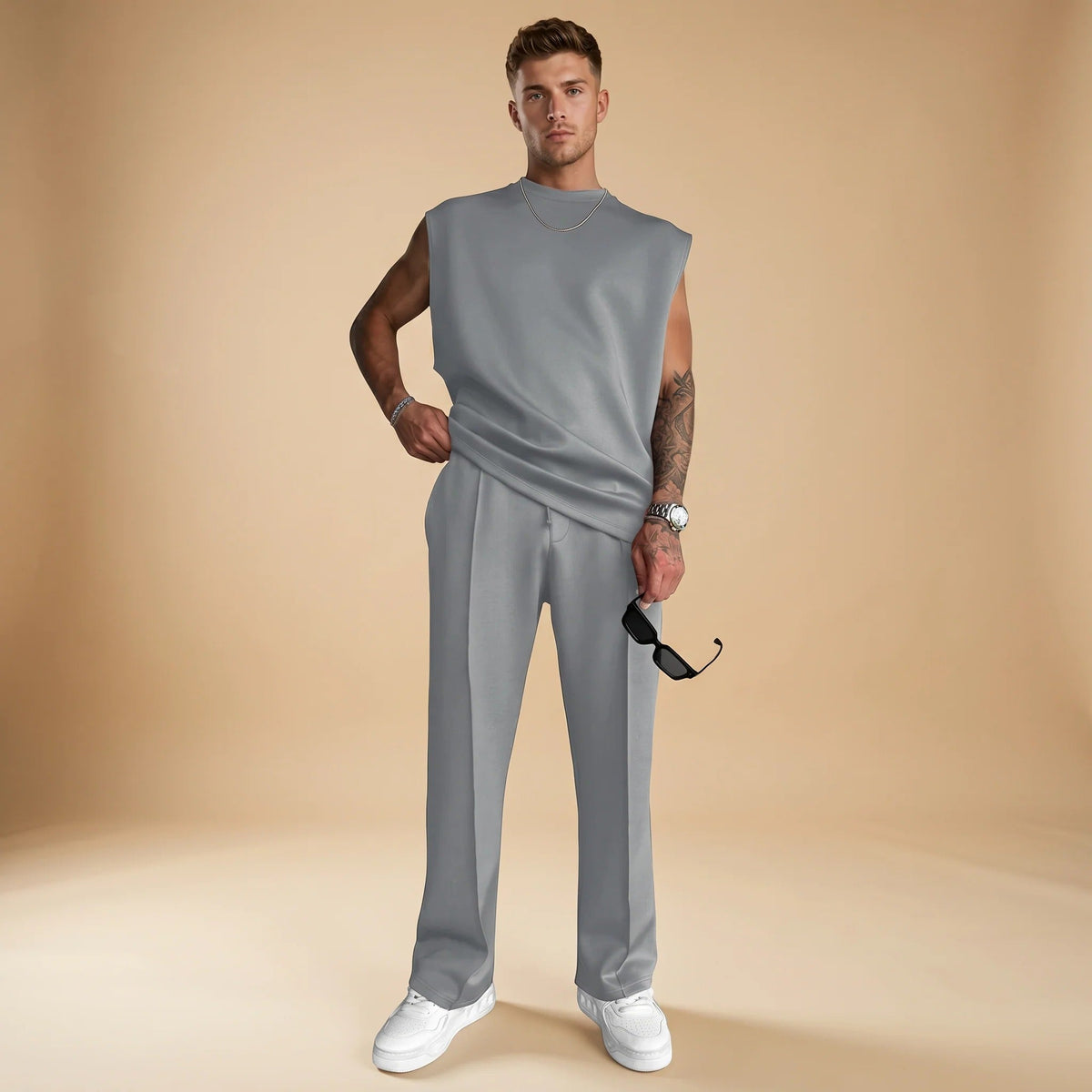 Kody - Minimalistický set s tílkem a kalhotami