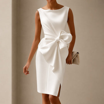 Esmee - Elegantní mini šaty s mašlí