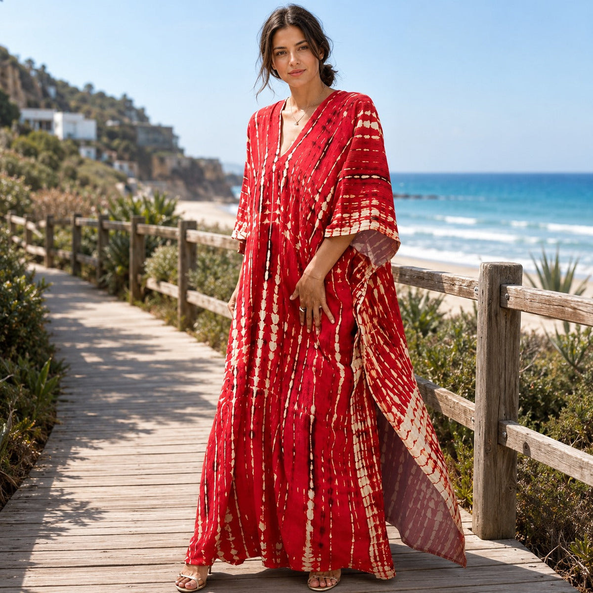 Emmy - Stylové boho maxi šaty