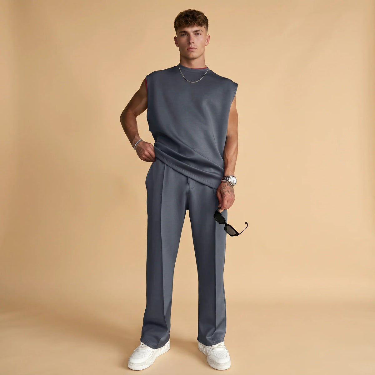 Kody - Minimalistický set s tílkem a kalhotami