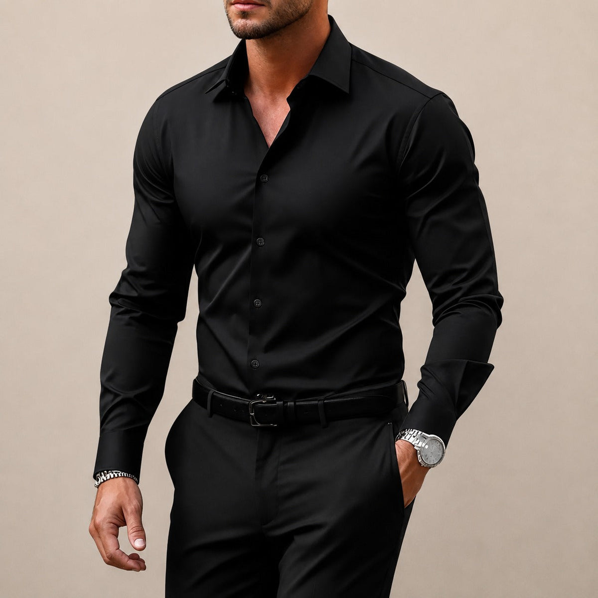 Gibbs - Formální košile slim fit
