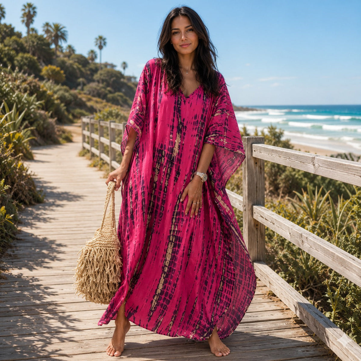Emmy - Stylové boho maxi šaty
