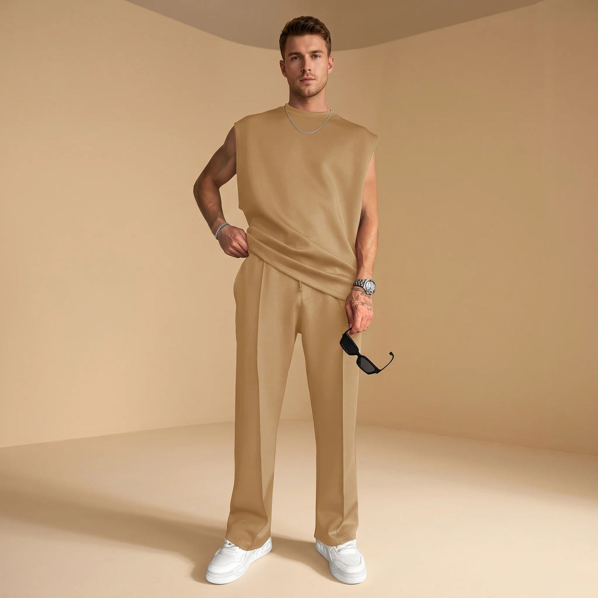 Kody - Minimalistický set s tílkem a kalhotami
