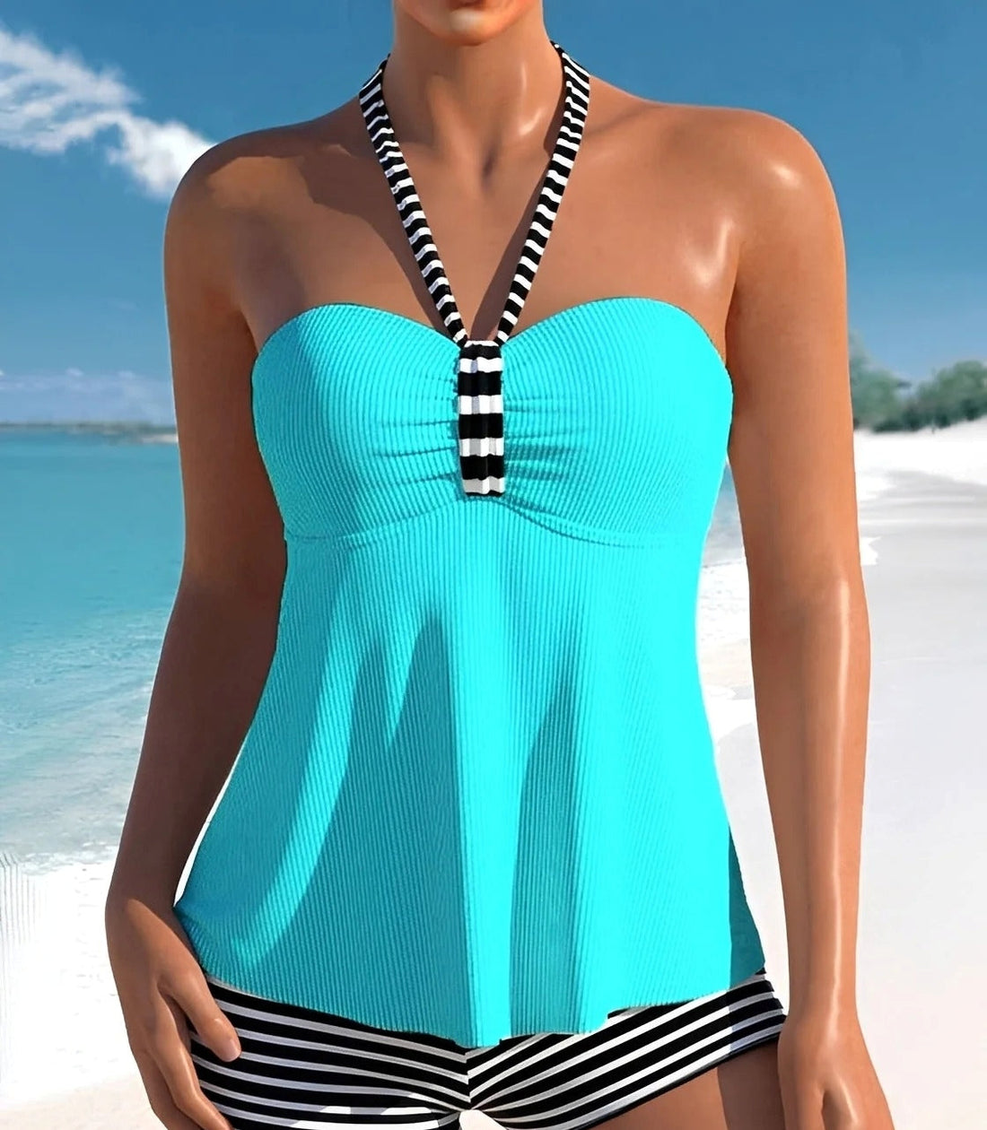 Ayla - Stylové halter tankiny