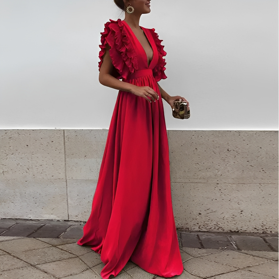 Jessu - Elegantní dlouhé šaty pro ženy