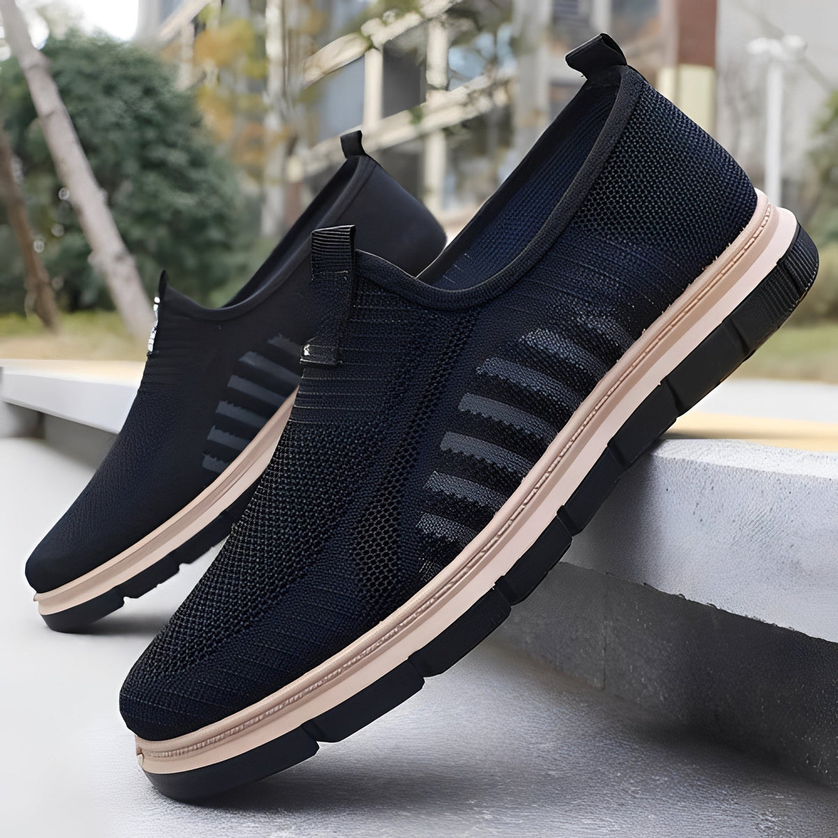 Henrick - Tenisky slip-on trendy pro muže