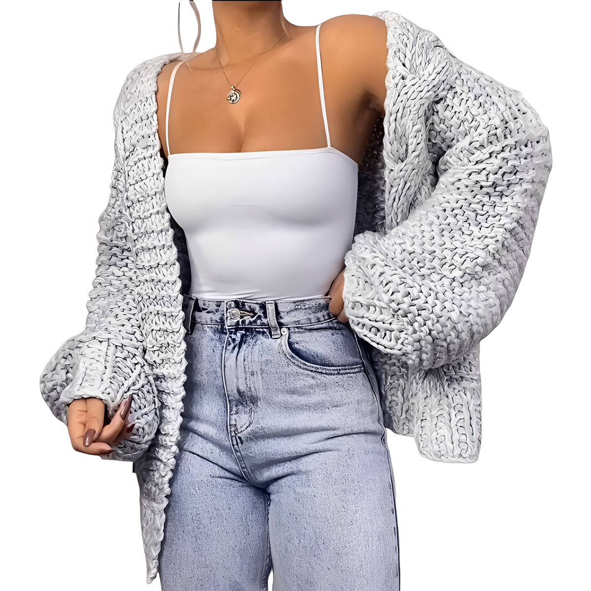 Khloe - Plesový oversize svetr pro ženy