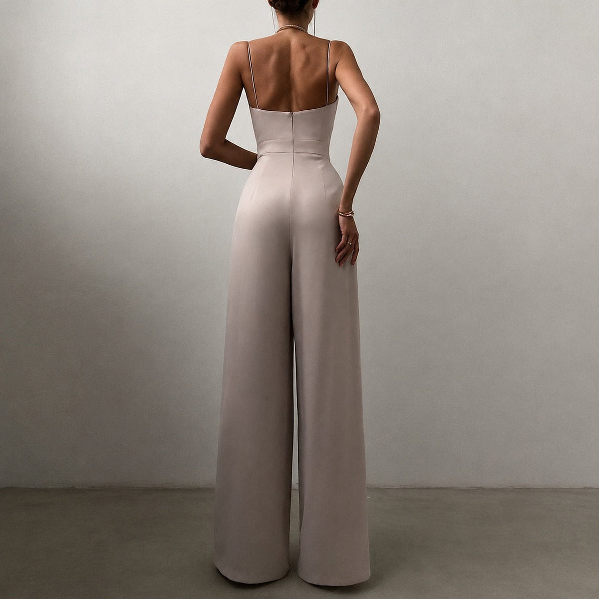 Becca - Elegantní kalhotový overal s vysokým pasem