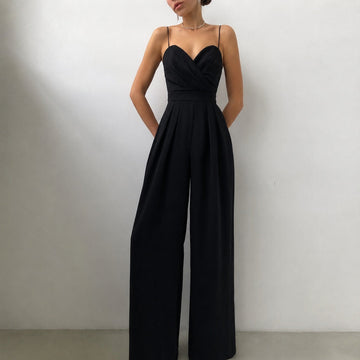 Becca - Elegantní kalhotový overal s vysokým pasem