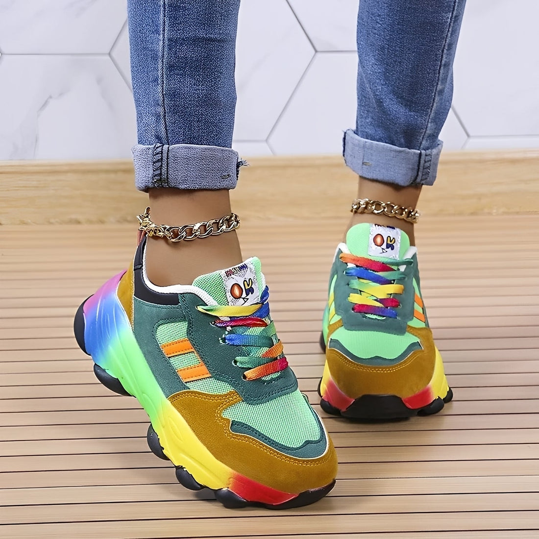 Erika - Pohodlné boty Rainbow