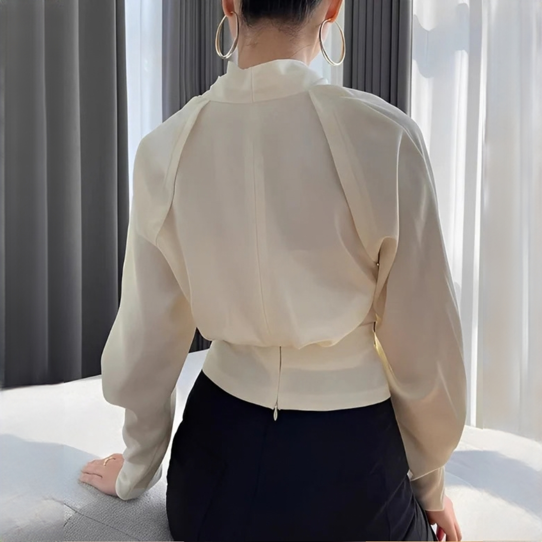 Annora - Elegantní a stylová halenka s dlouhým rukávem