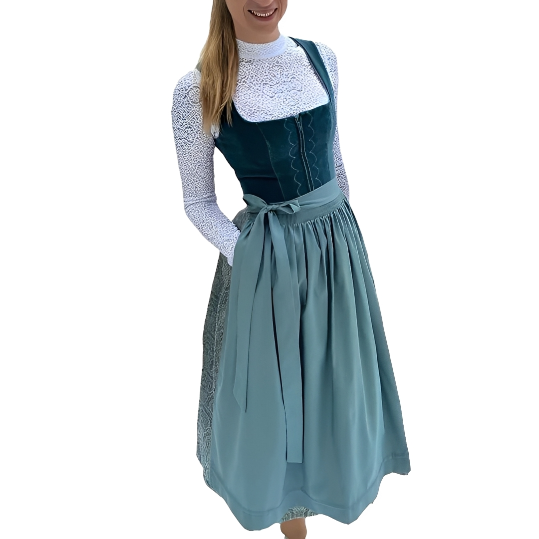 Muriel - Elegantní dirndl na Oktoberfest pro dámy (nepodšitý)