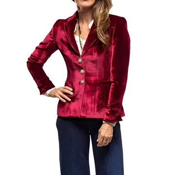 Martha - Elegantní sako s lesklým povrchem