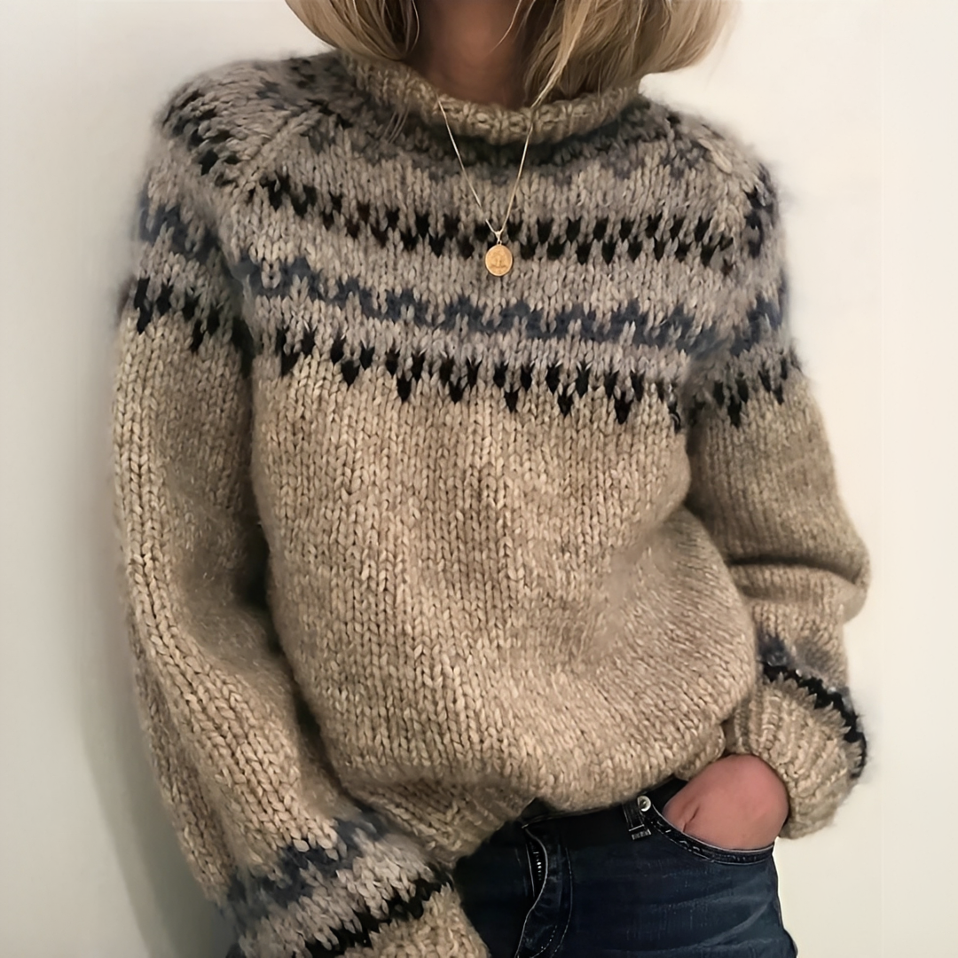 Oona - Elegantní a pohodlný rolákový svetr