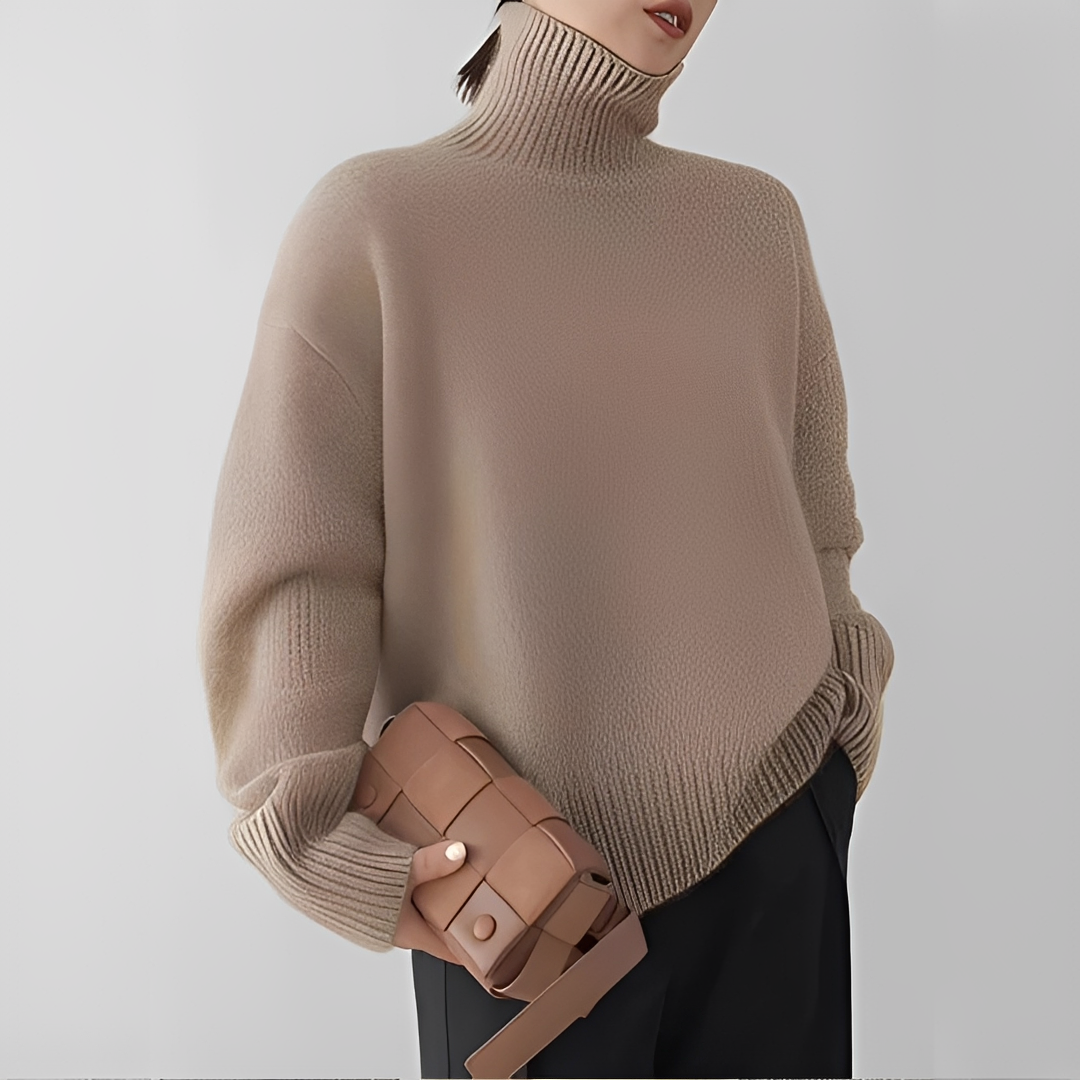 Adiene - Elegantní a hebký rolákový svetr