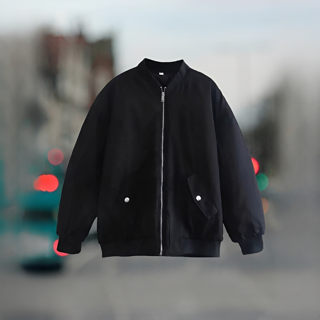 Fellaine - Pohodlná oversize bomber bunda