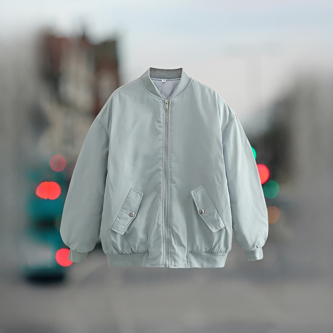 Fellaine - Pohodlná oversize bomber bunda