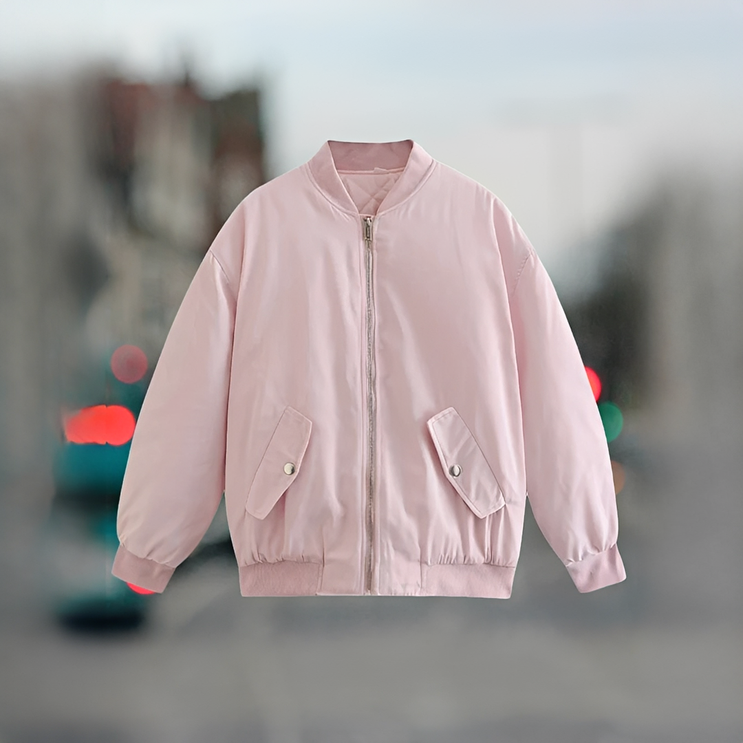 Fellaine - Pohodlná oversize bomber bunda