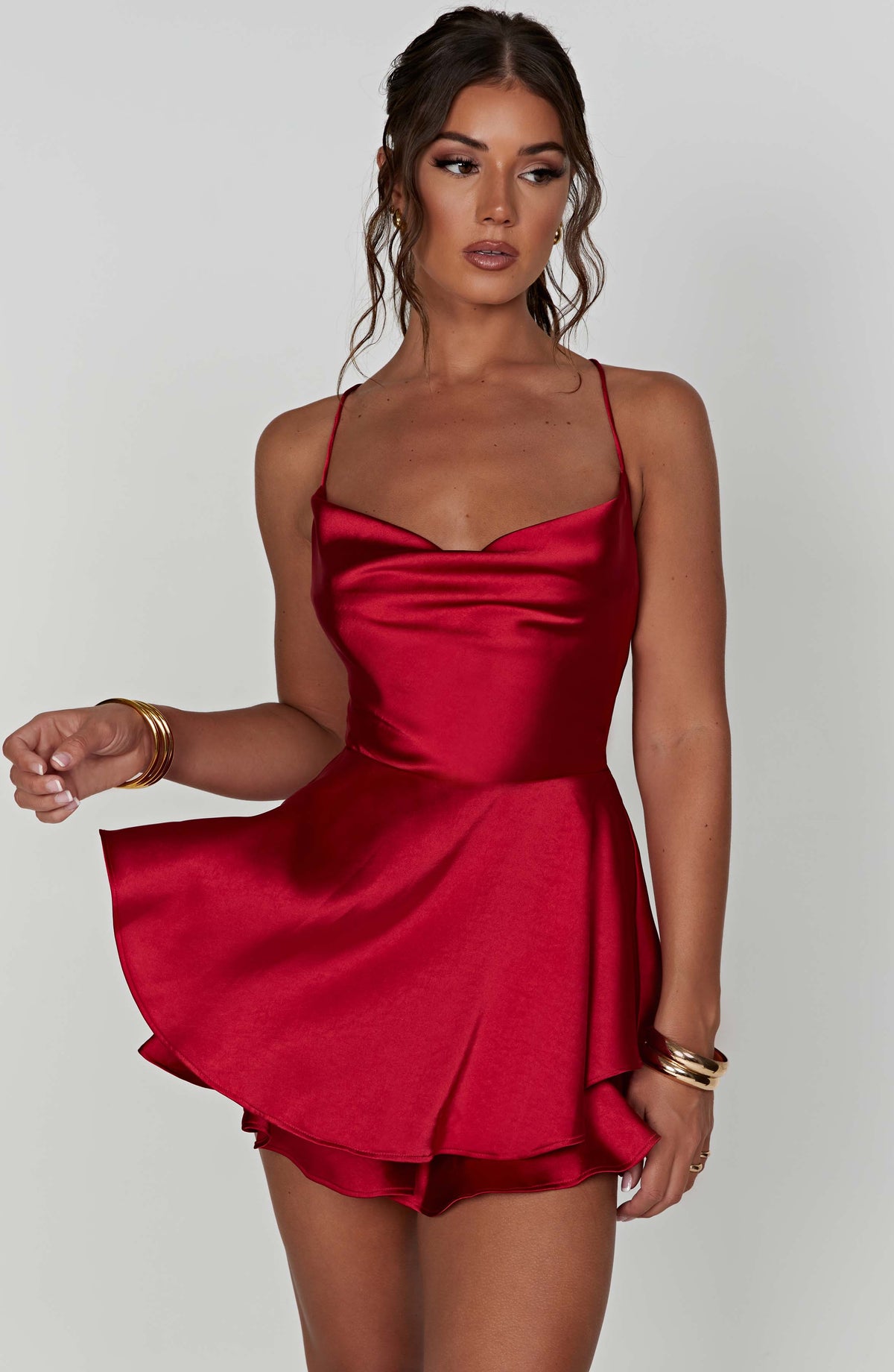 Emilia - Elegantní mini šaty