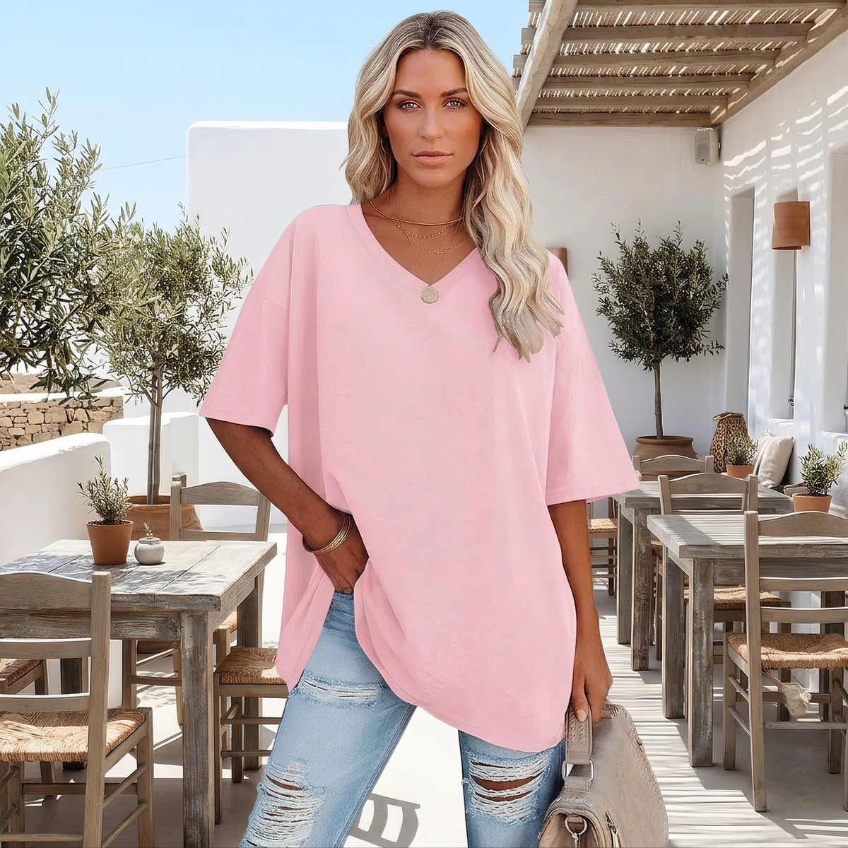 Alissa - Ležérní oversized tričko