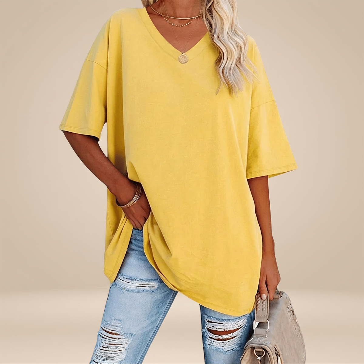 Alissa - Ležérní oversized tričko