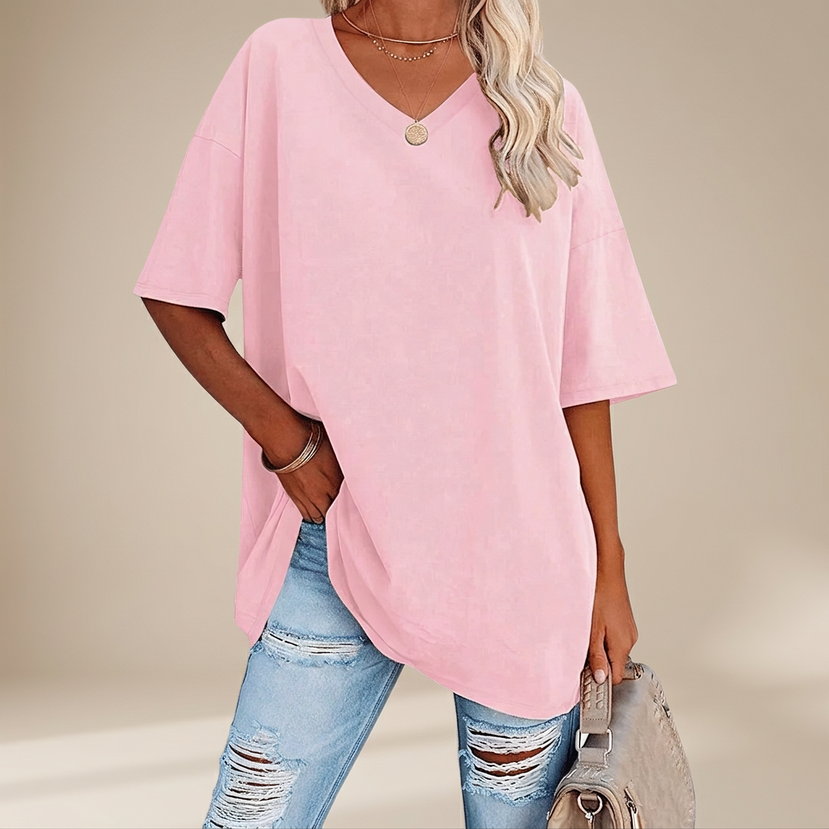 Alissa - Ležérní oversized tričko