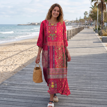 Josie - Stylové boho maxi šaty