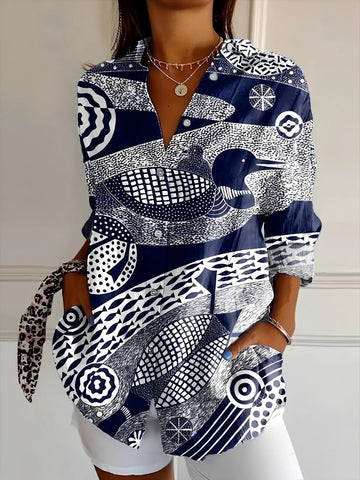Roxanne - Stylová košile s knoflíky pro dámy