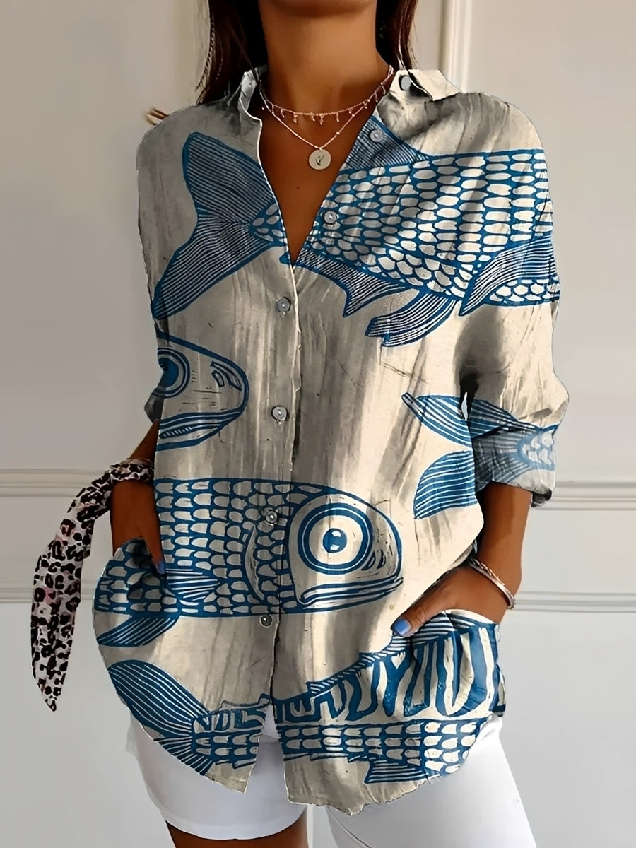 Roxanne - Stylová košile s knoflíky pro dámy