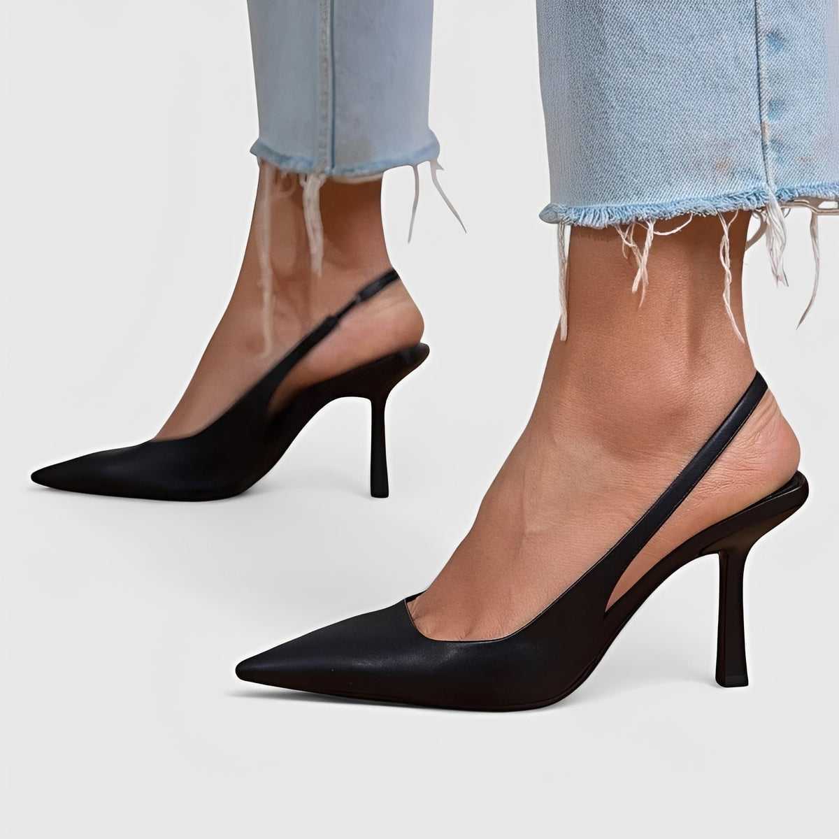 Samantha - Elegantní špičaté vysoké podpatky