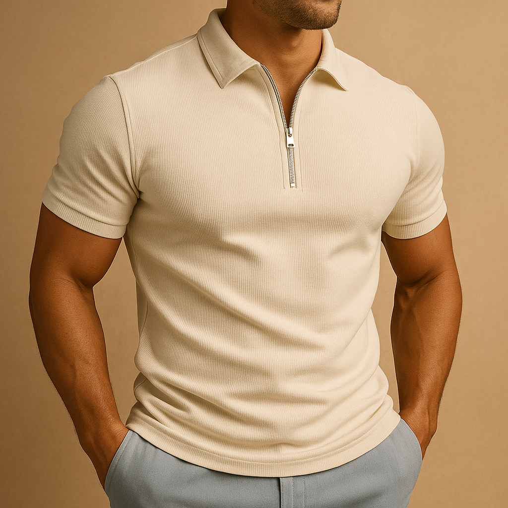 Hugo – Polo Moderní se Zipem