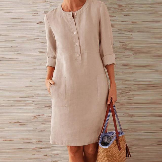 Raquelle - Šaty s dlouhým rukávem pro elegantní styl