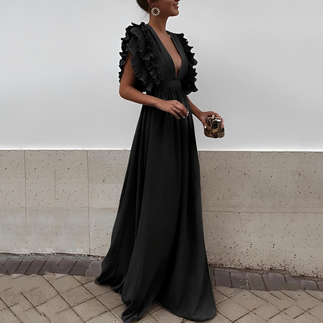 Jessu - Elegantní dlouhé šaty pro ženy